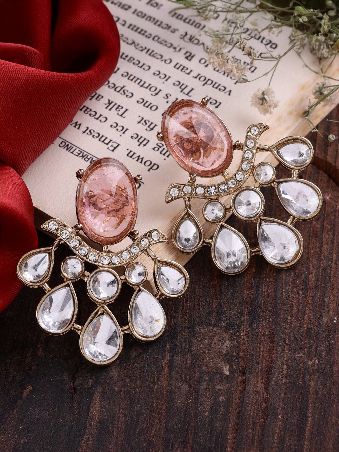 Blush Masha Designer Stud Earring