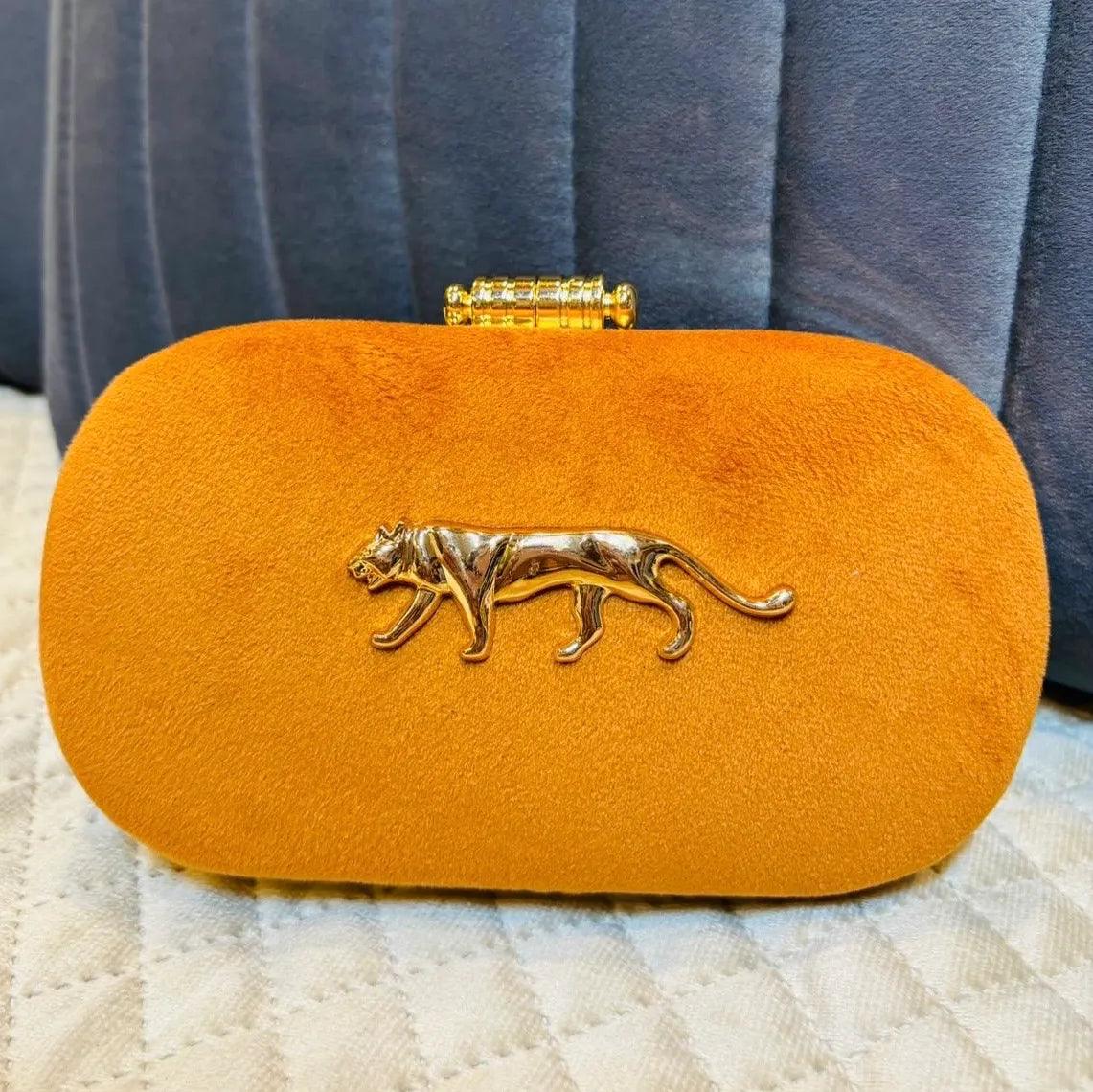 Rust Sabya Inspired Clutch Sling