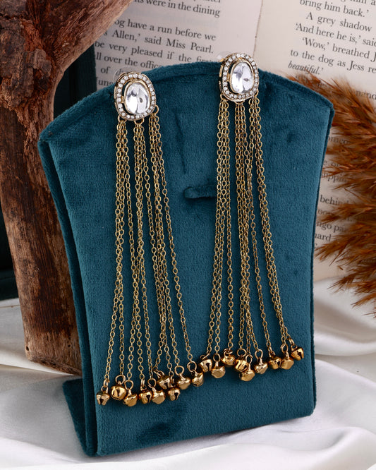 Shafaq Kashmiri Look Ghunghru Earring