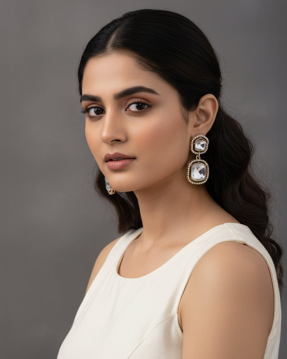 Eshal Polki Dupe Earring