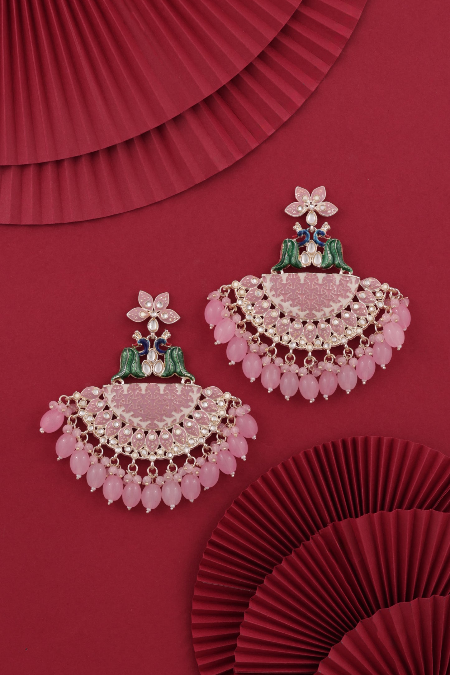 Blush Mayank Designer Chandbali Earring