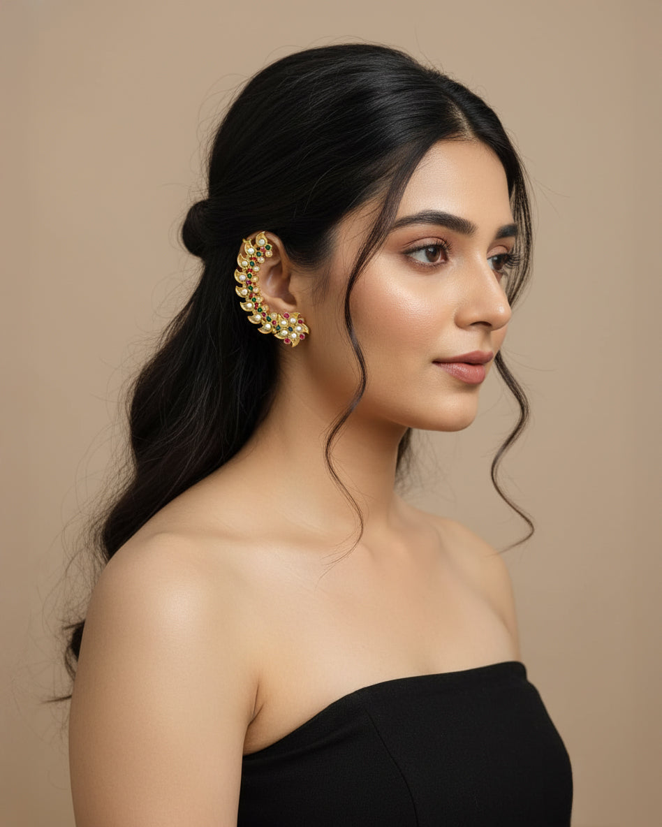 Tharini Designer Ear Cuff Earring