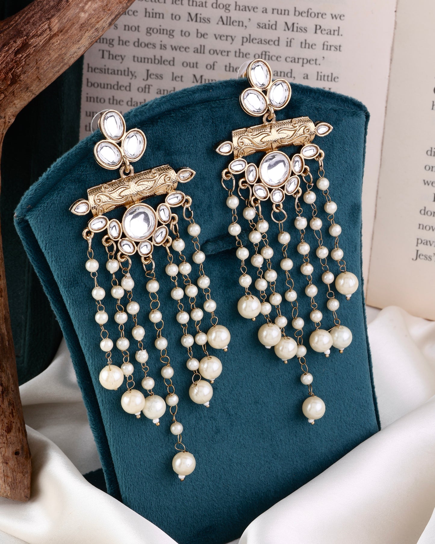 Svetlana Designer Pearl Earring