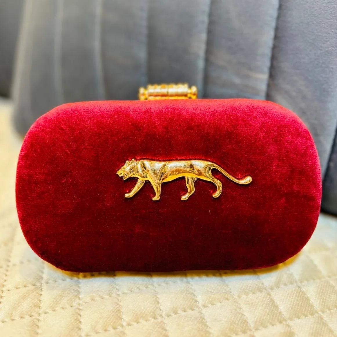 Red Sabya Inspired Clutch Sling