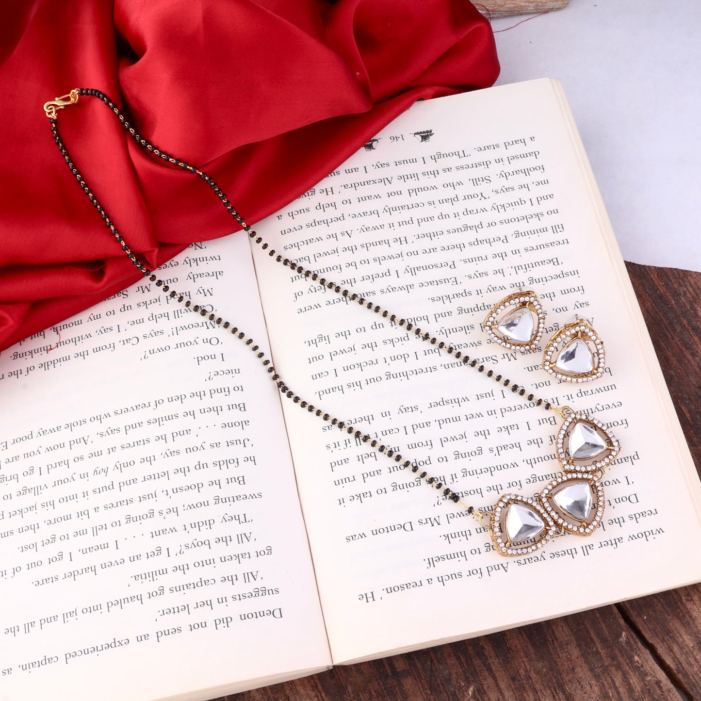 Kashvi Mangalsutra with Earring