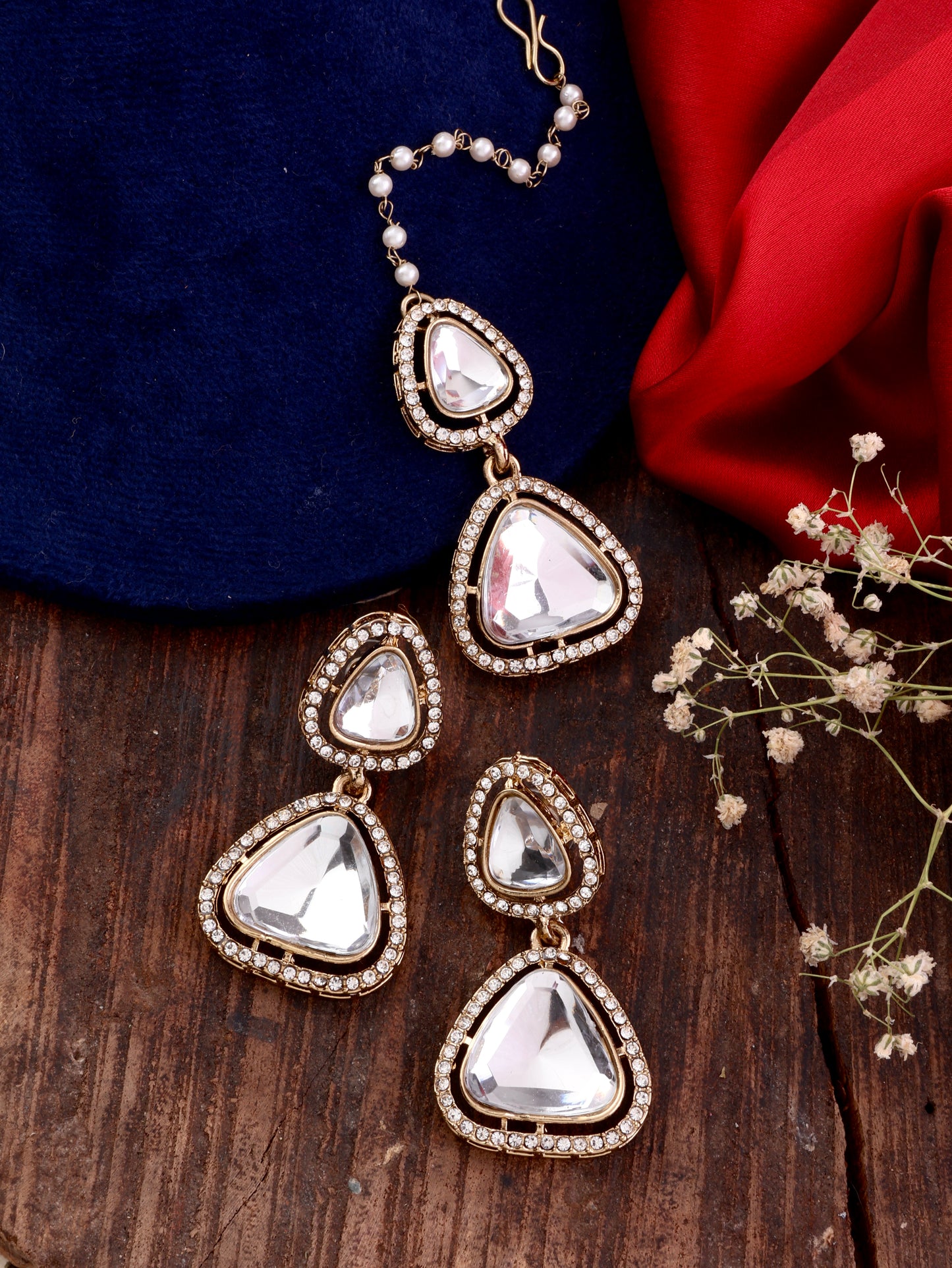 Nayra Polki Dupe Teeka Earring
