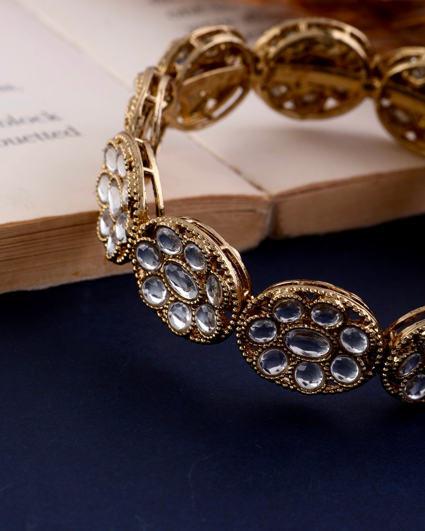 Iccha Polki Dupe Kada - Openable