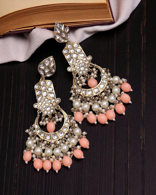 Peach Ravleen Earring