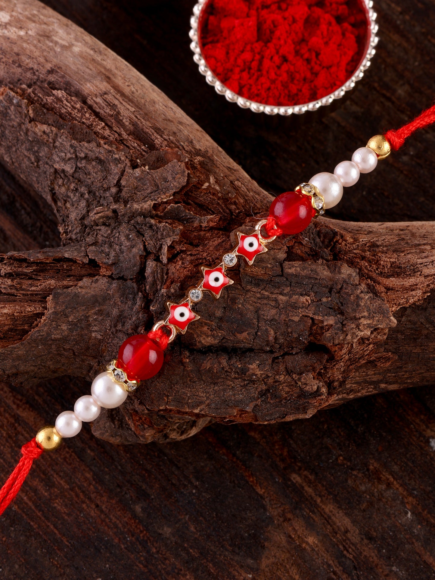 Pack of 2 - Iraak Rakhi with Tilak Set and Card