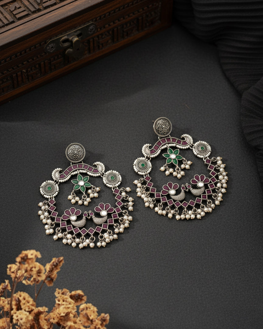 Veda Premium Lookalike Chandbali Earring