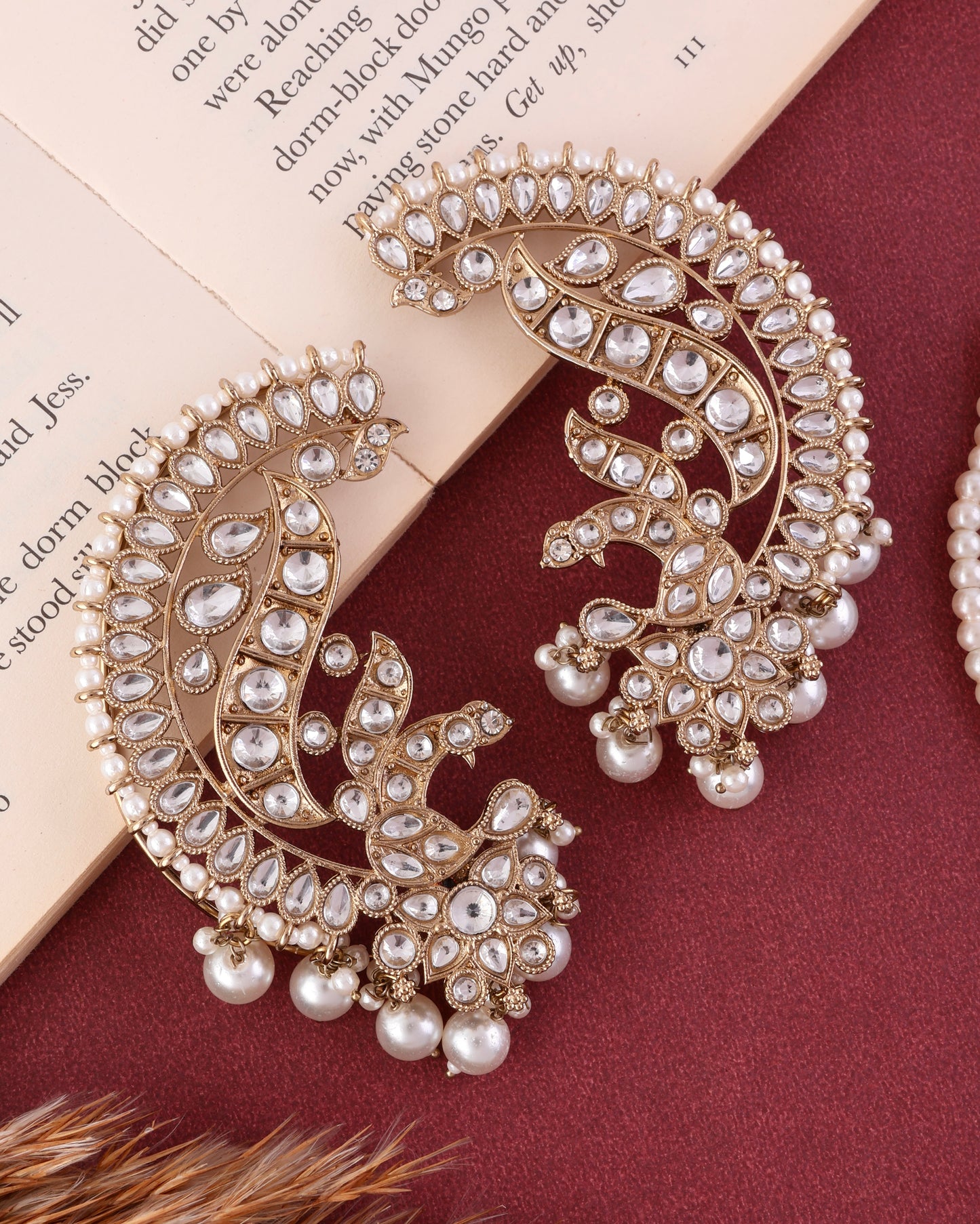 Niyati Statement Designer Ear-cuff Earring