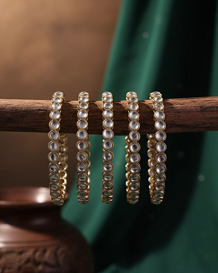 Pushpa Bangle Set of 4