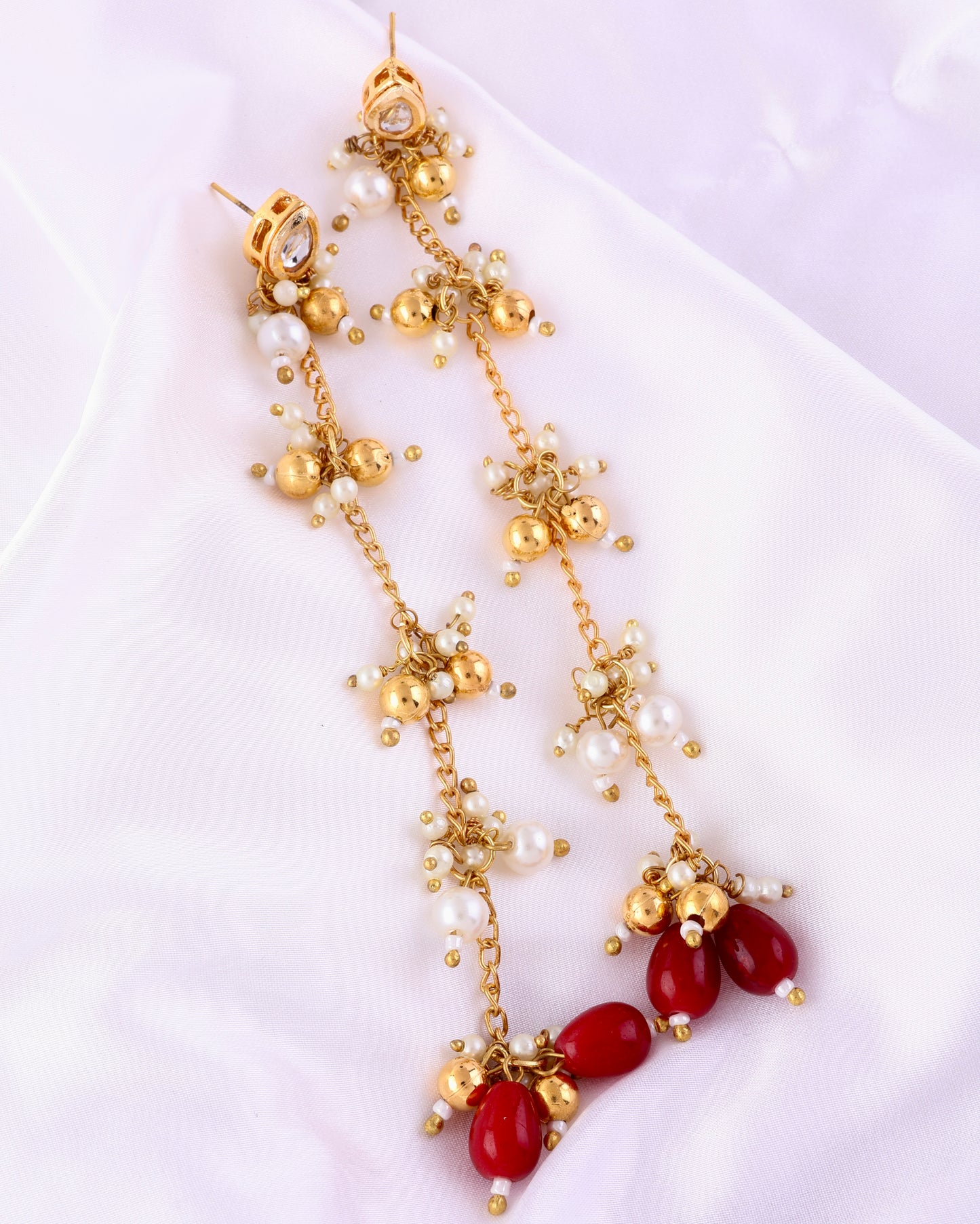 Ruby Aariz Kashmiri Look Earring