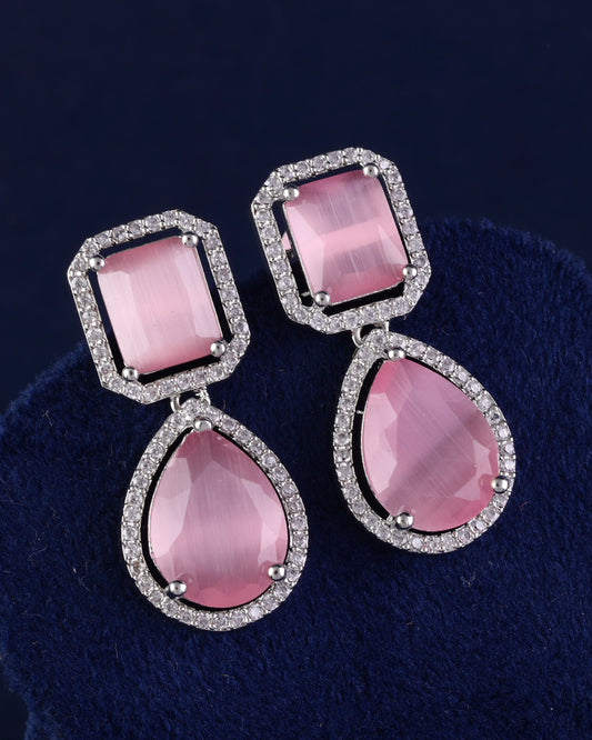 Blush Kusha American Diamond Earring