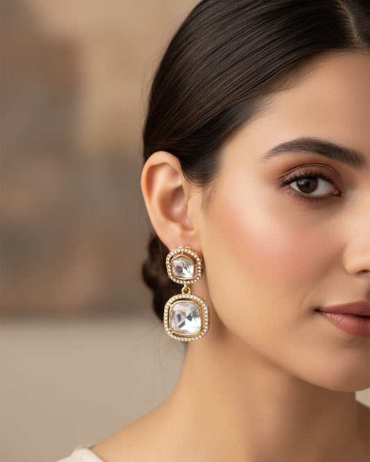 Eshal Polki Dupe Earring