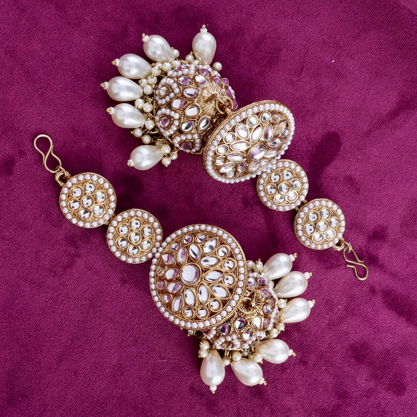 Pearl Rukhsar Statement Jhumka