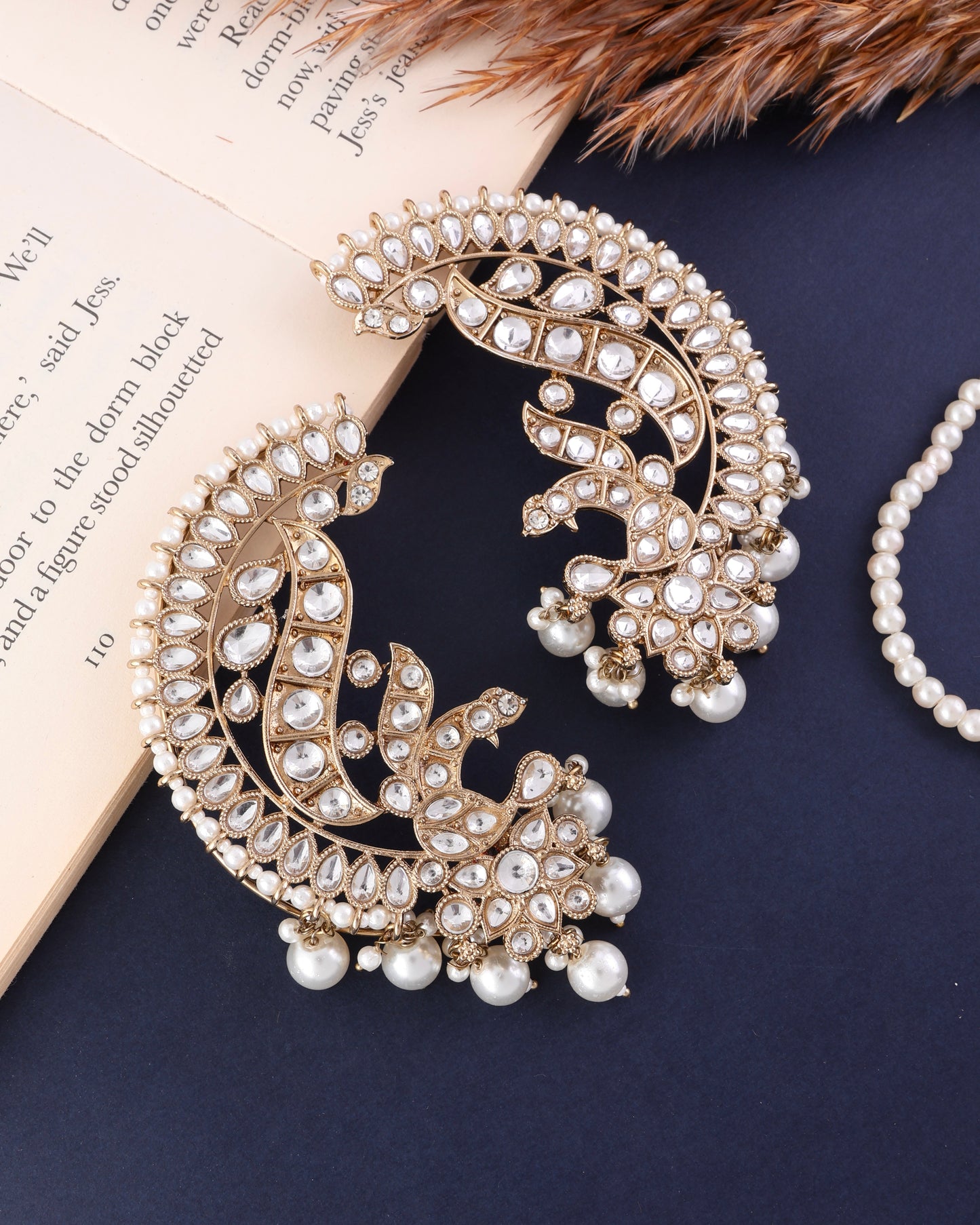 Niyati Statement Designer Ear-cuff Earring
