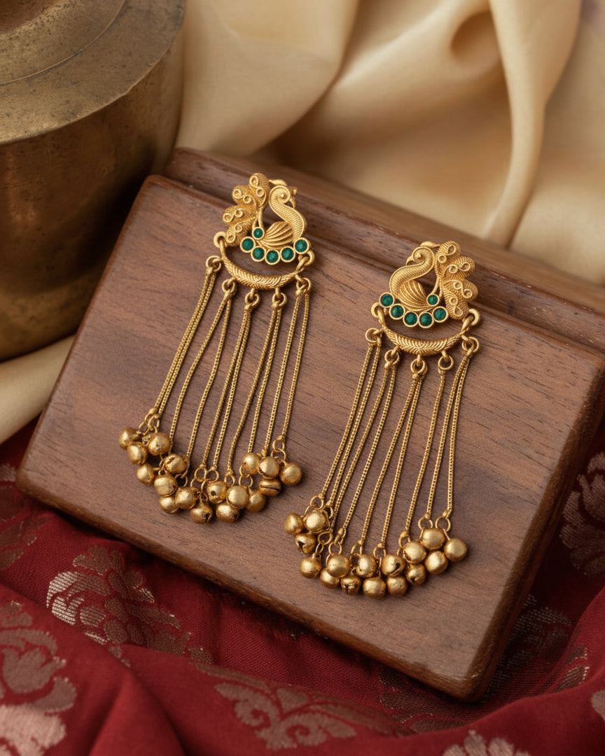 Samra Kashmiri Look Ghunghru Earring