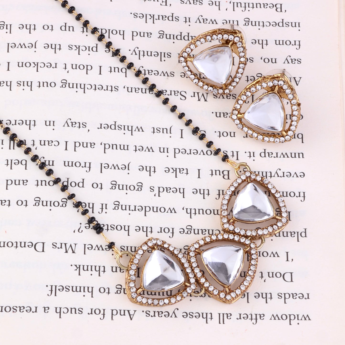 Kashvi Mangalsutra with Earring