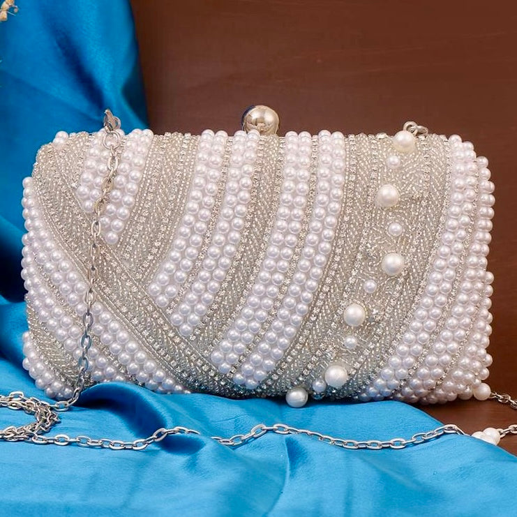 Annie Pearl Clutch - Square