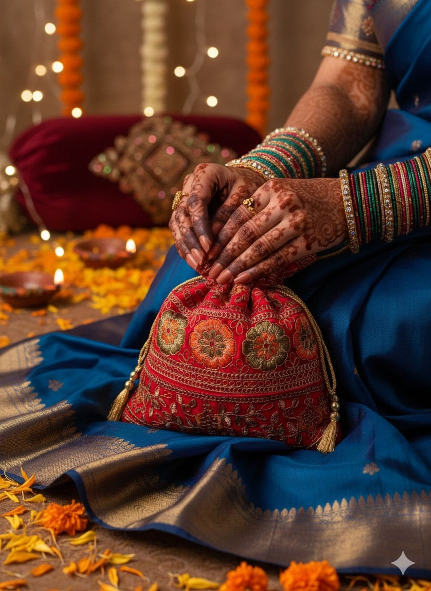 Premium Potli Bag - Tyohar Sale