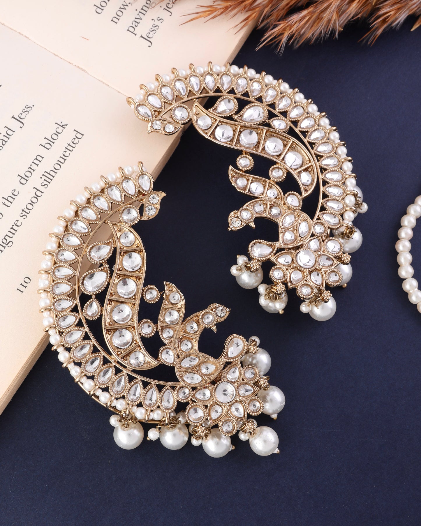 Niyati Statement Designer Ear-cuff Earring