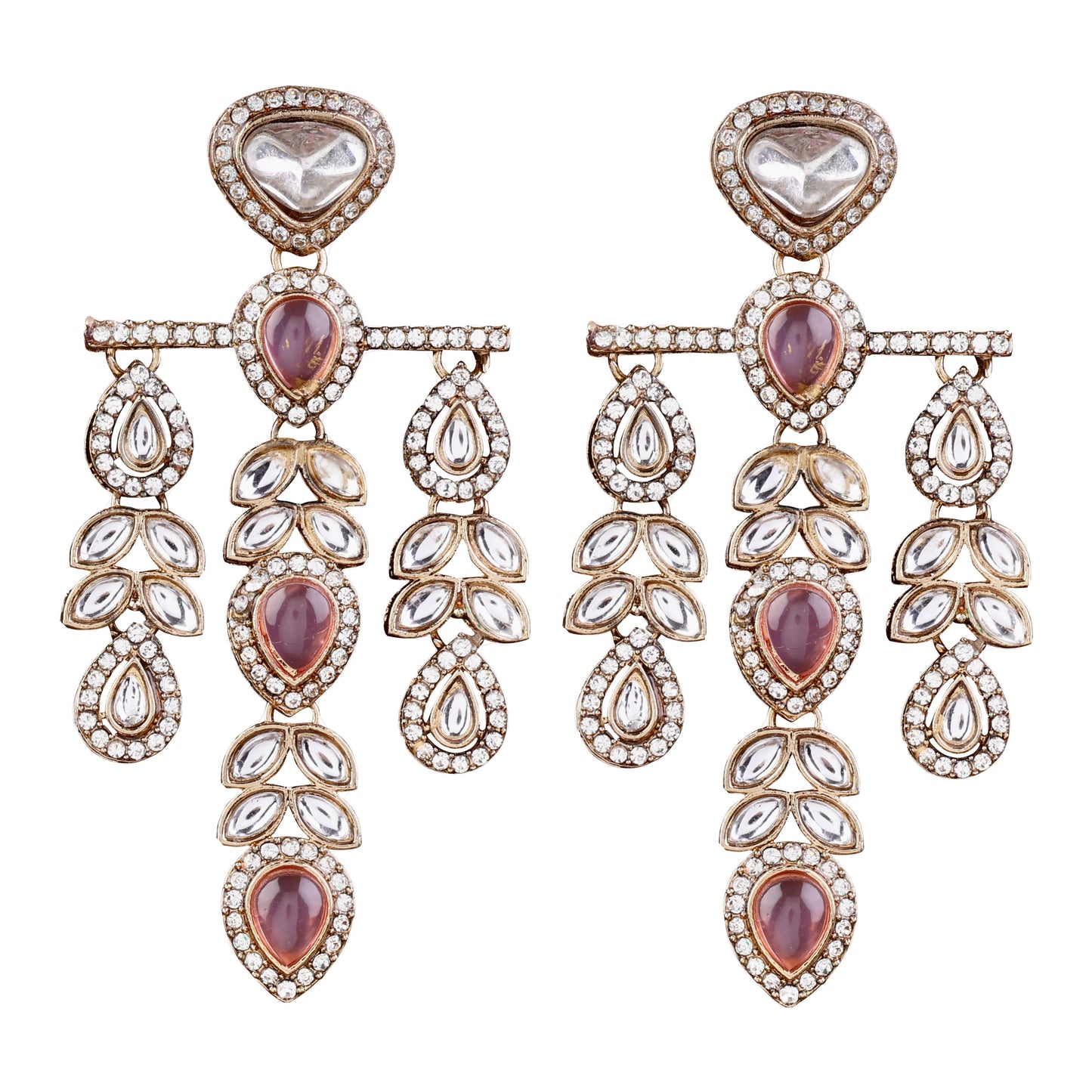 Blush Japneet Premium Designer Zircone Earring