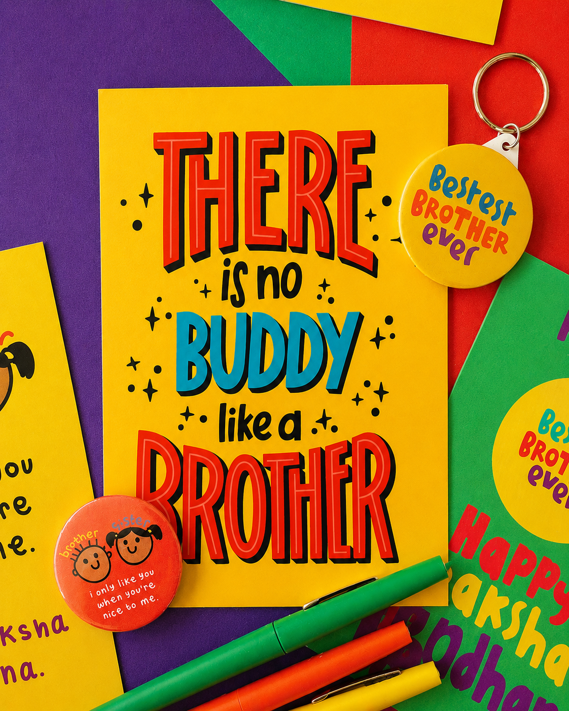 Rakhi Blessing Card - There is no Buddy!