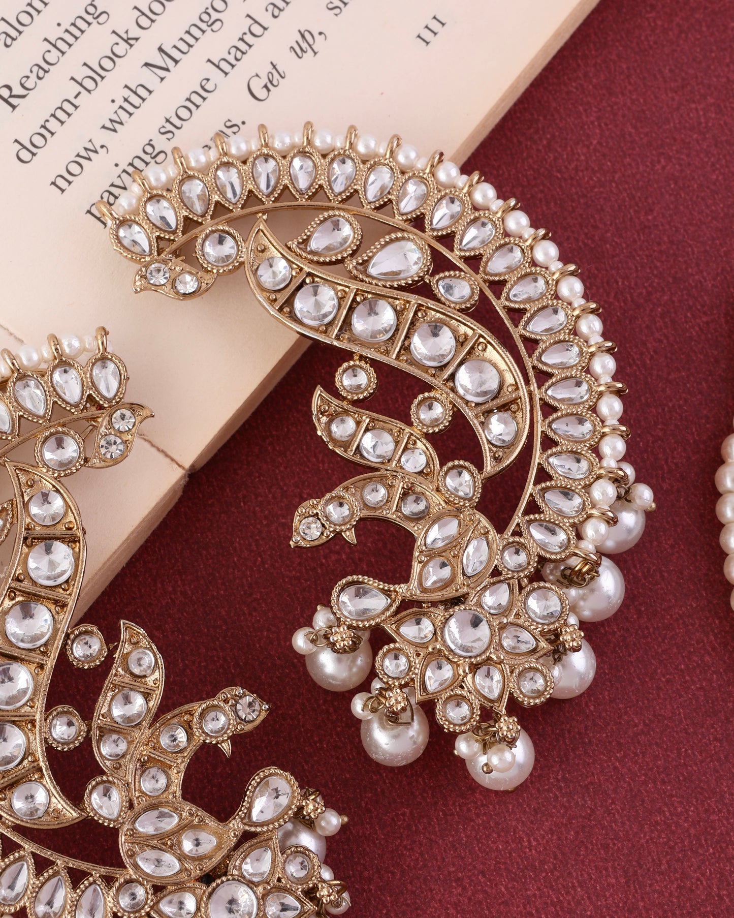 Niyati Statement Designer Ear-cuff Earring