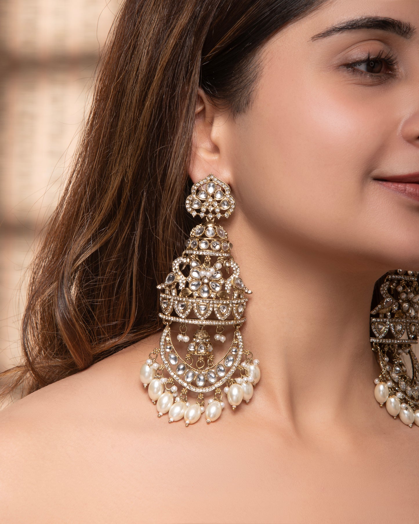 Pre Order Kavleen Premium Designer Statement Earring