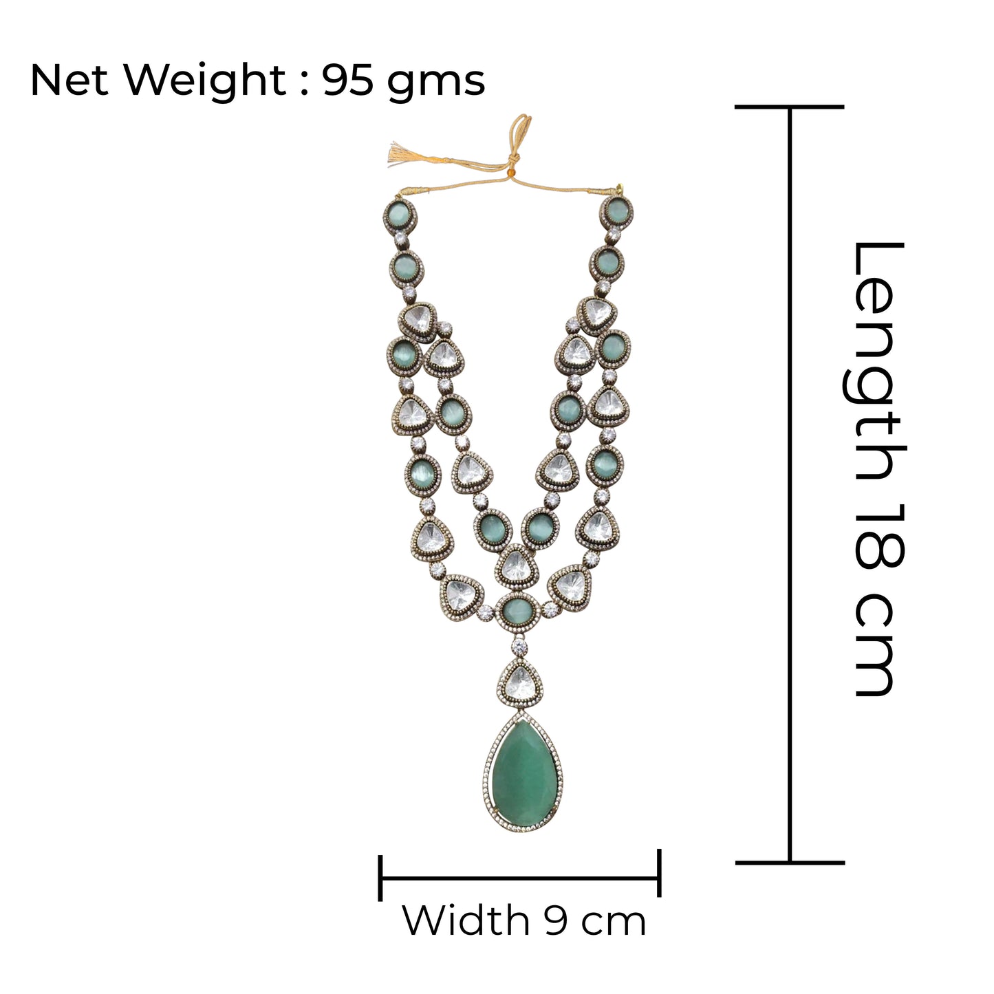 Mint Ankush Necklace