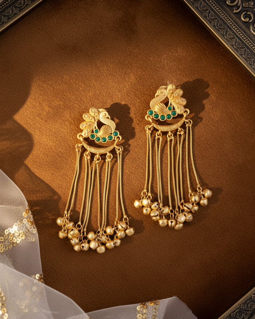 Samra Kashmiri Look Ghunghru Earring