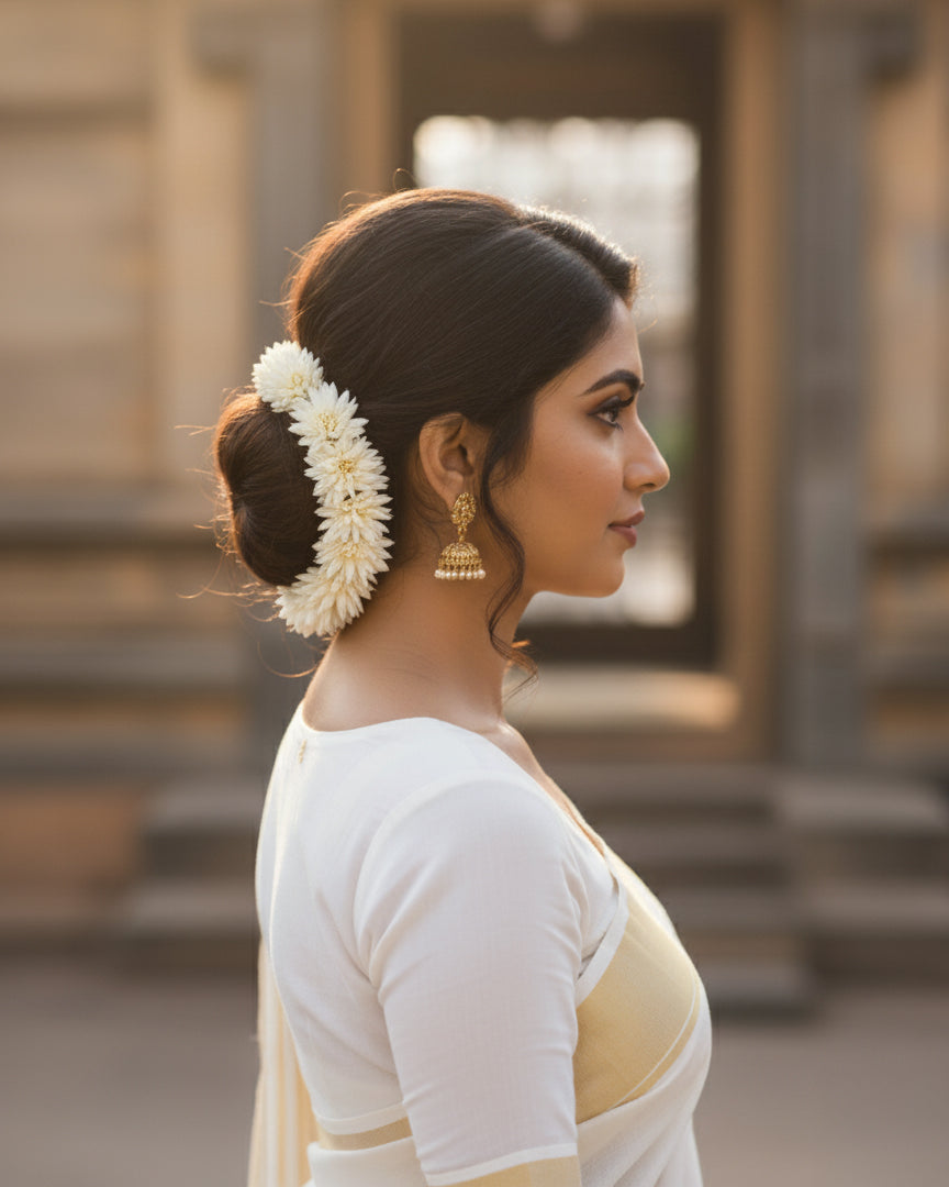 Scented Mogra Gajra Hair Accessories