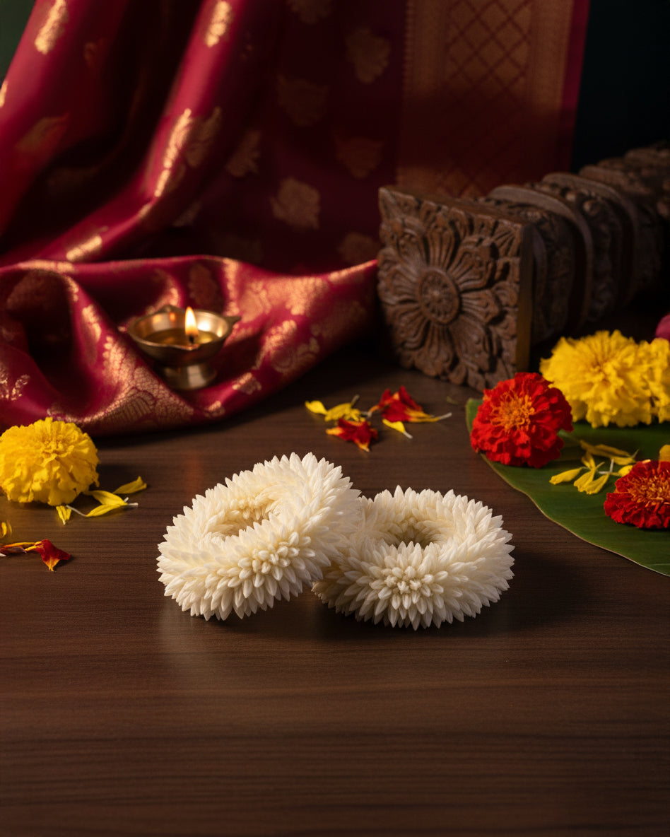 Scented Mogra Gajra Hair Accessories