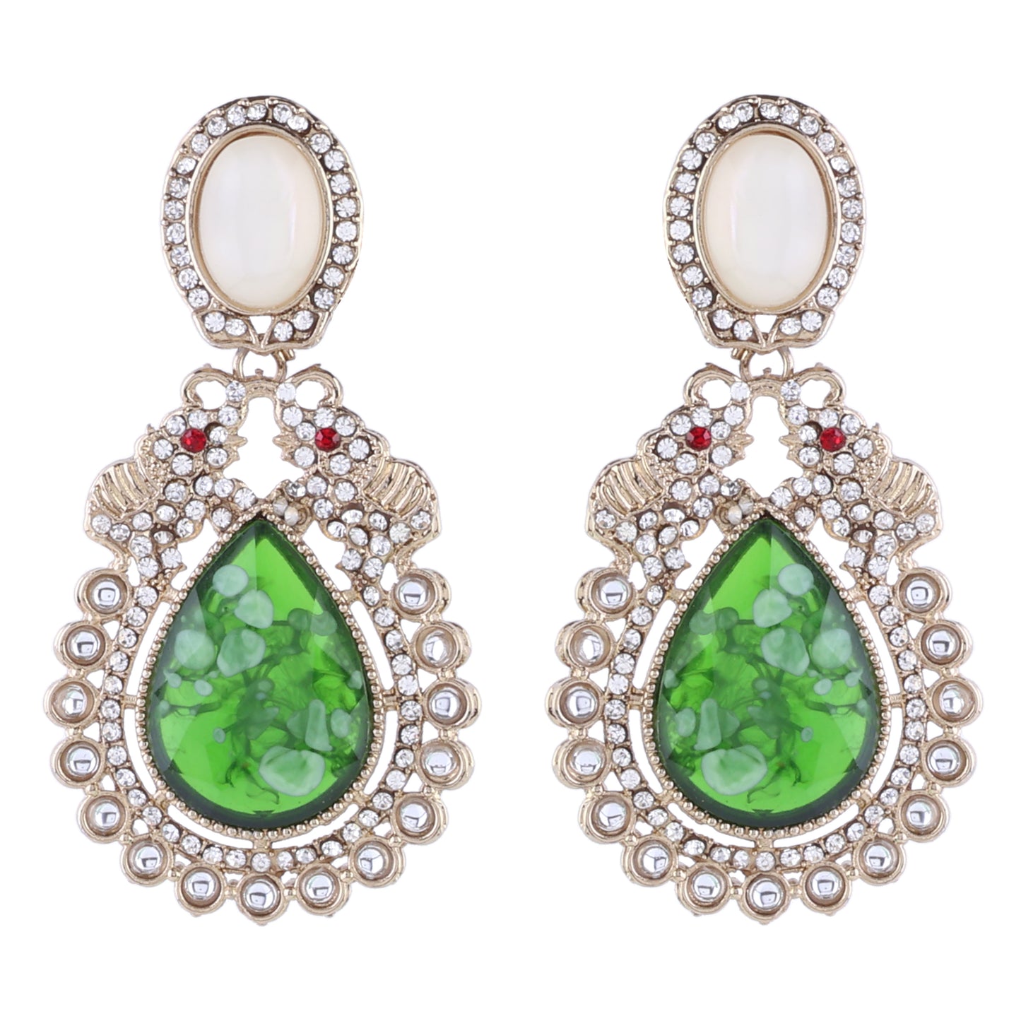 Green Daniel Zircon Earring