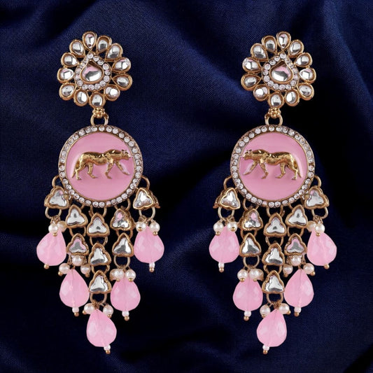 Blush Arnav Bollywood Inspired DesignerΒ Earring