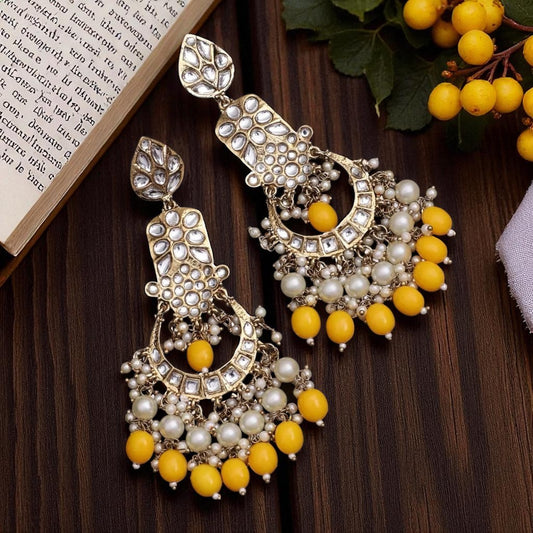 Yellow Ravleen Earring