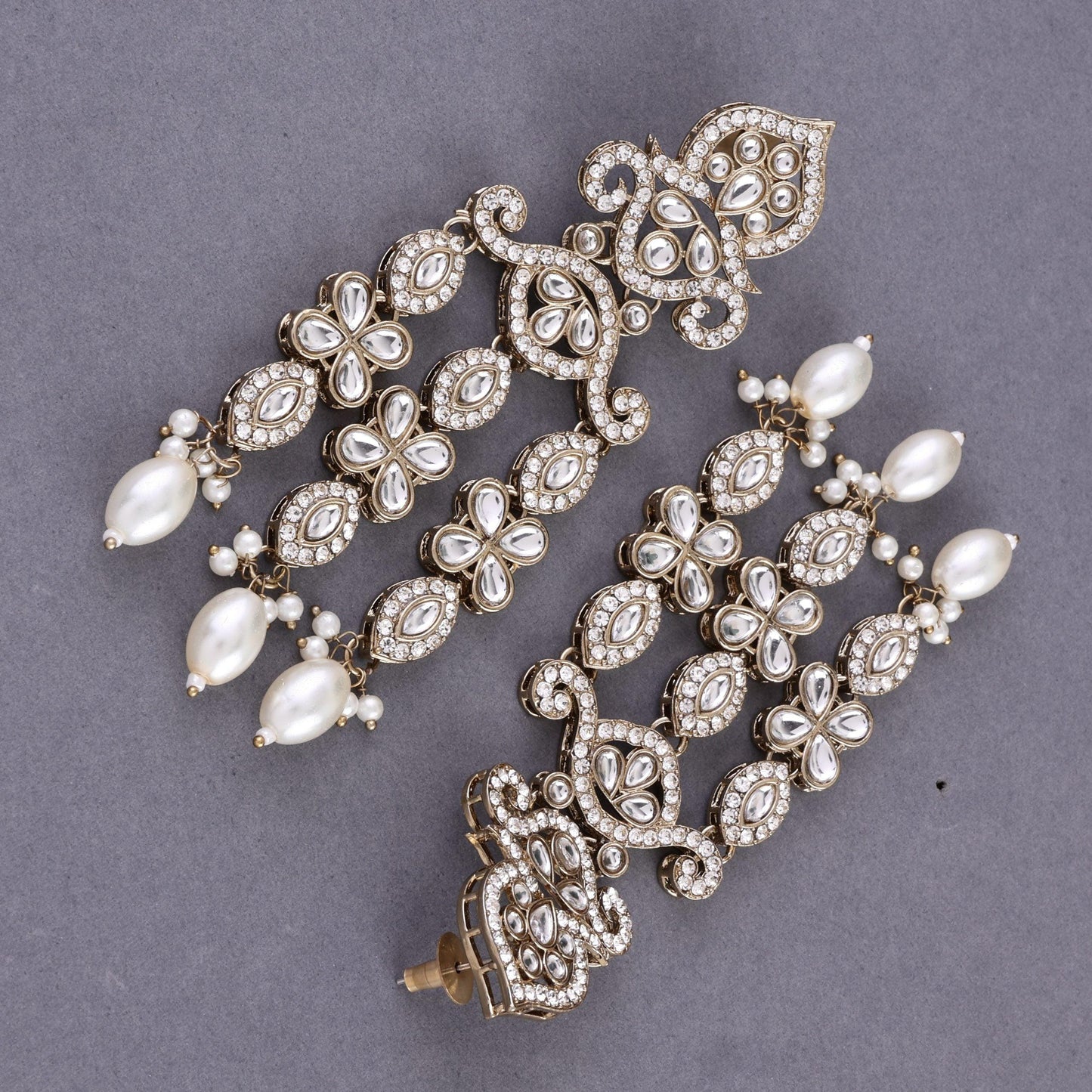 Ishita Pearl Zircone Earring