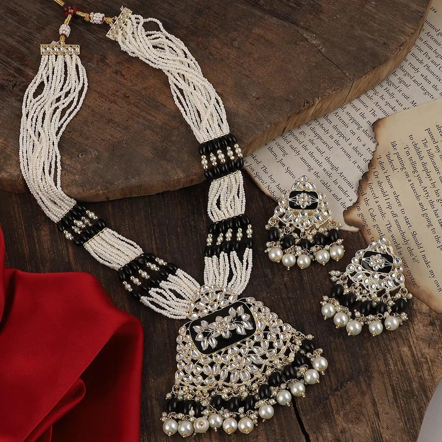 Black Mannat Long Set