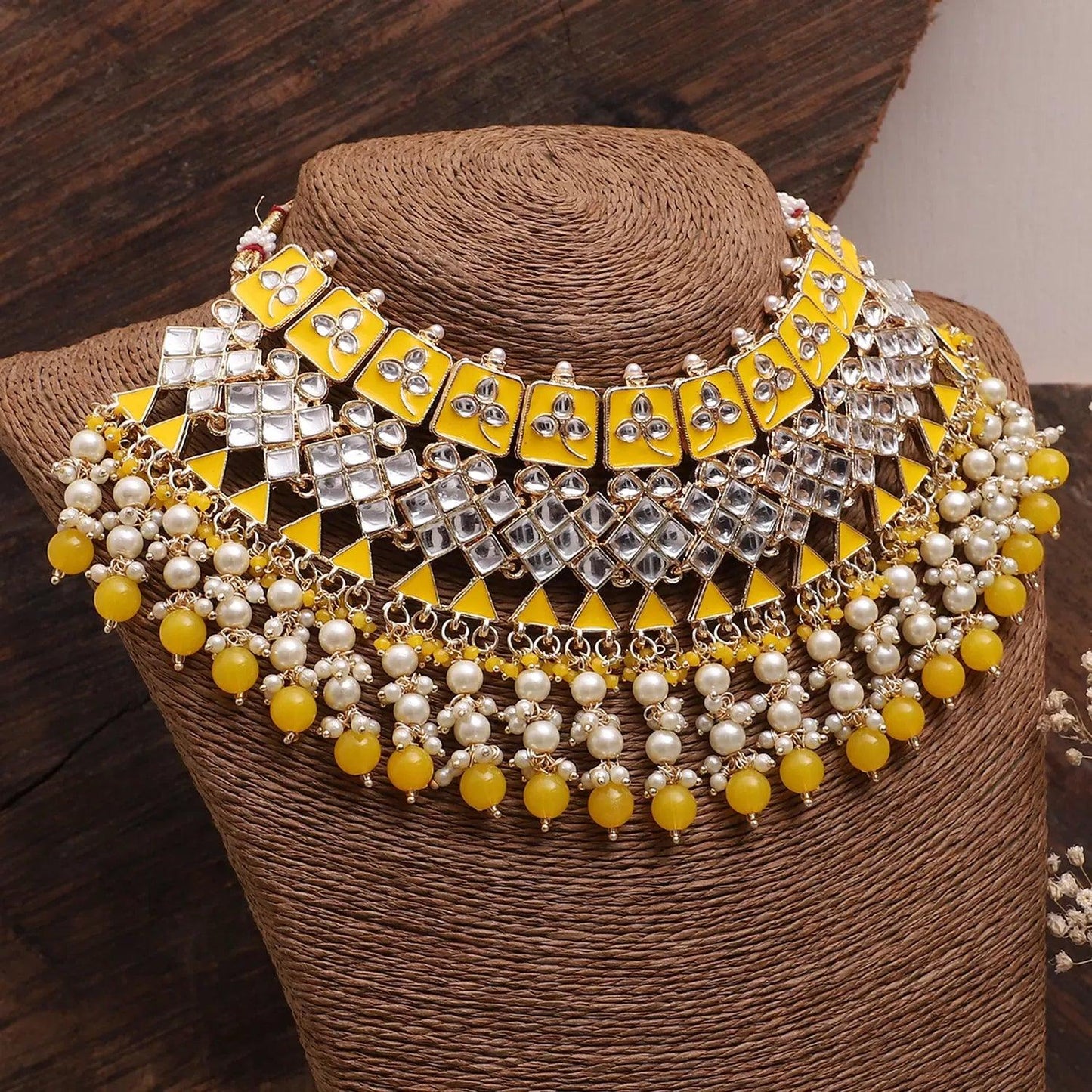 Yellow Anuja Necklace