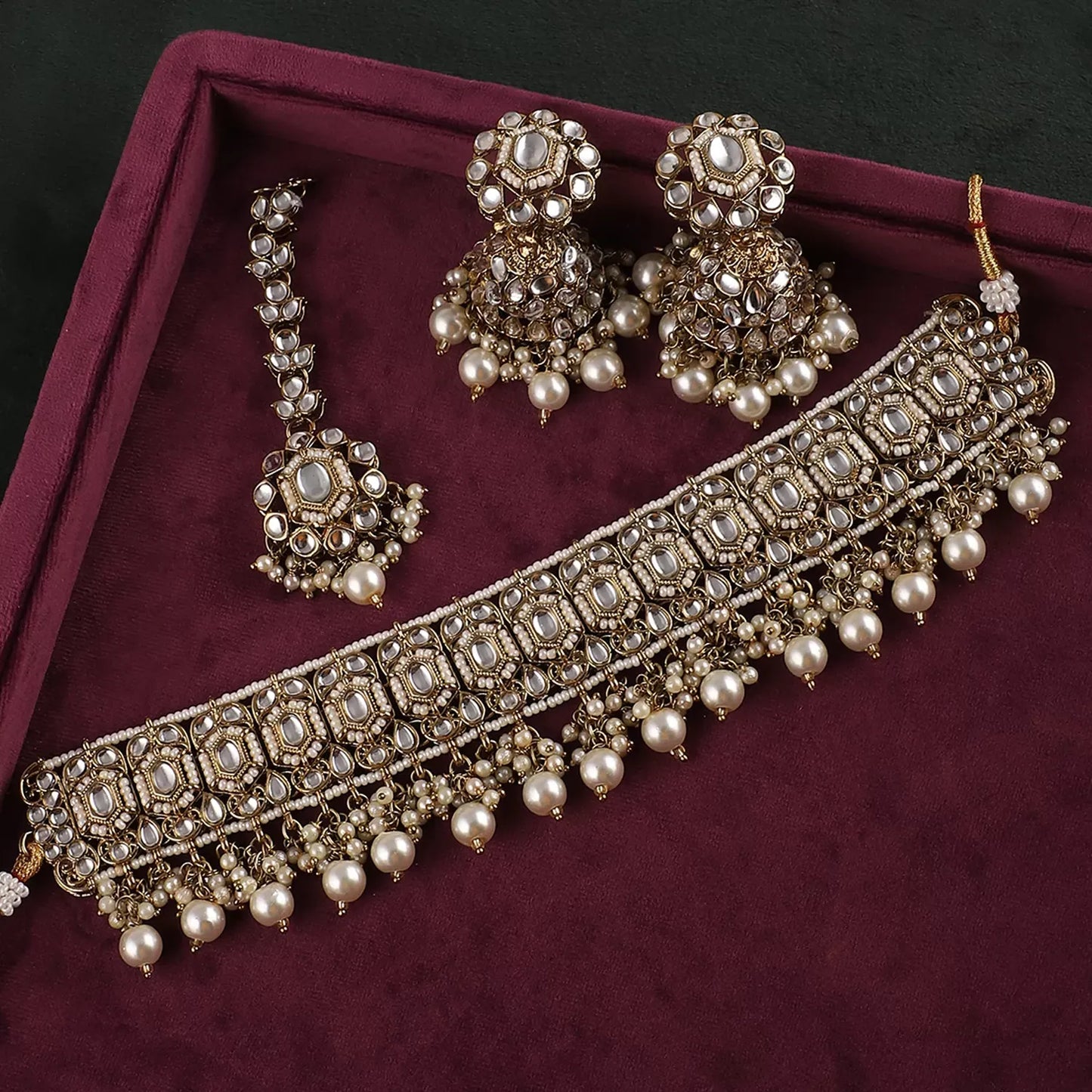 Pearl Padmini Choker Set