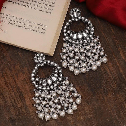 Black Simrat Chandbali