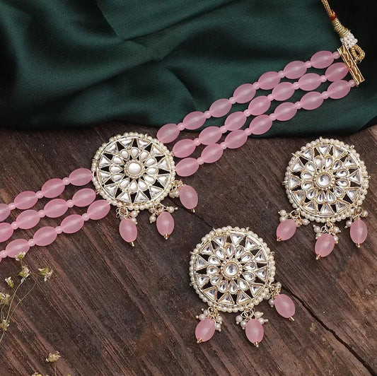 Blush Arshi Choker Set