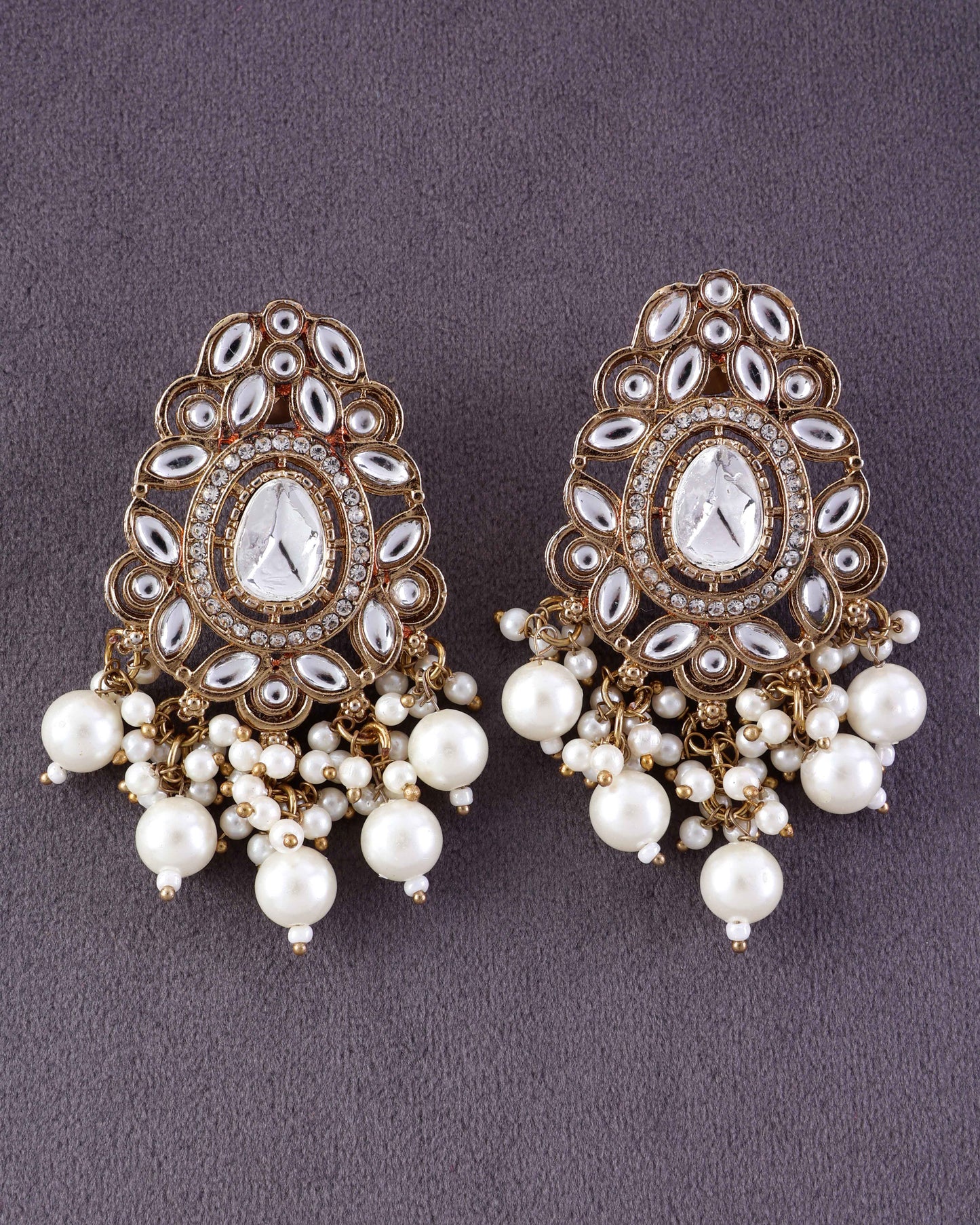 Darsh Pearl Zircone Earring