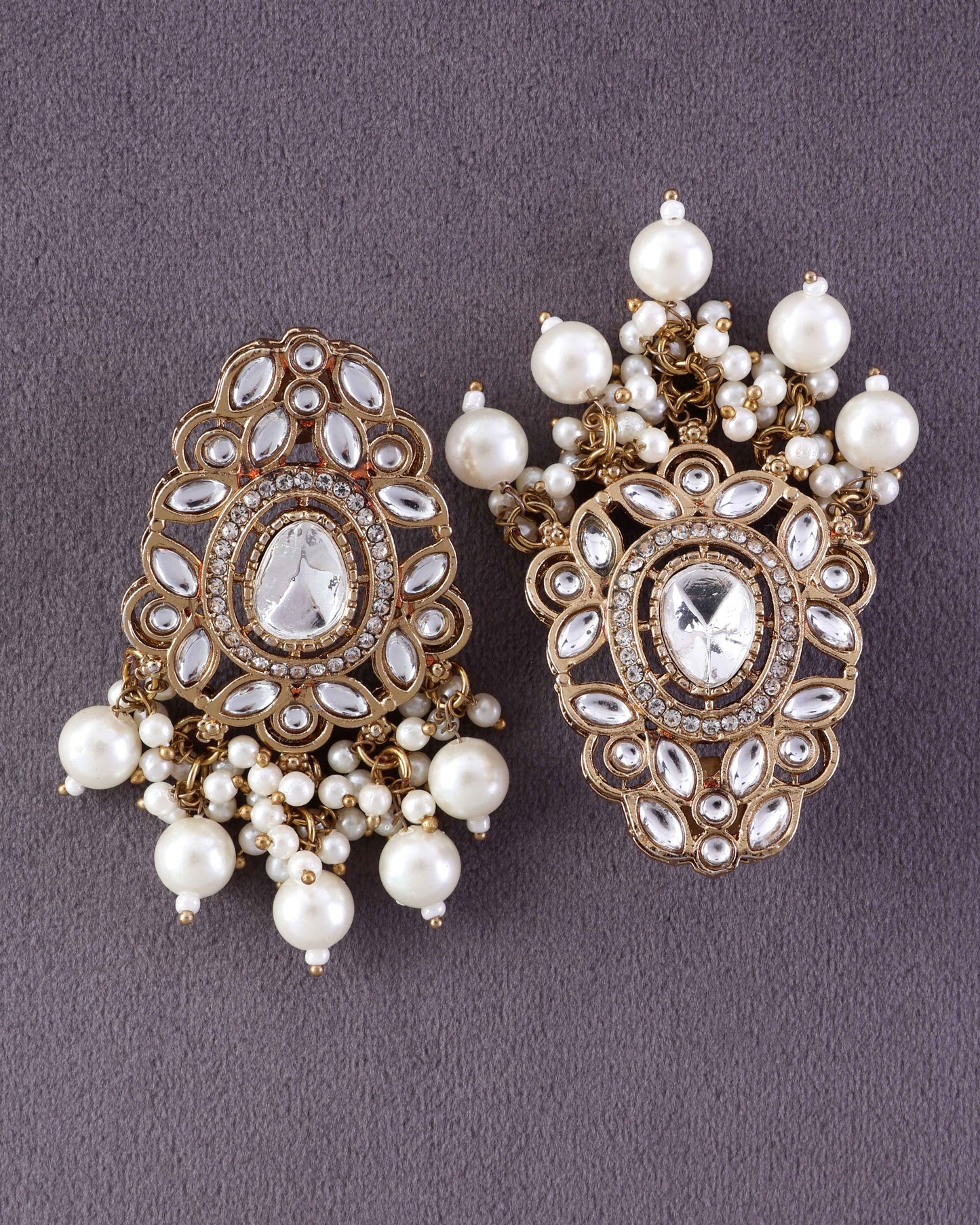 Darsh Pearl Zircone Earring