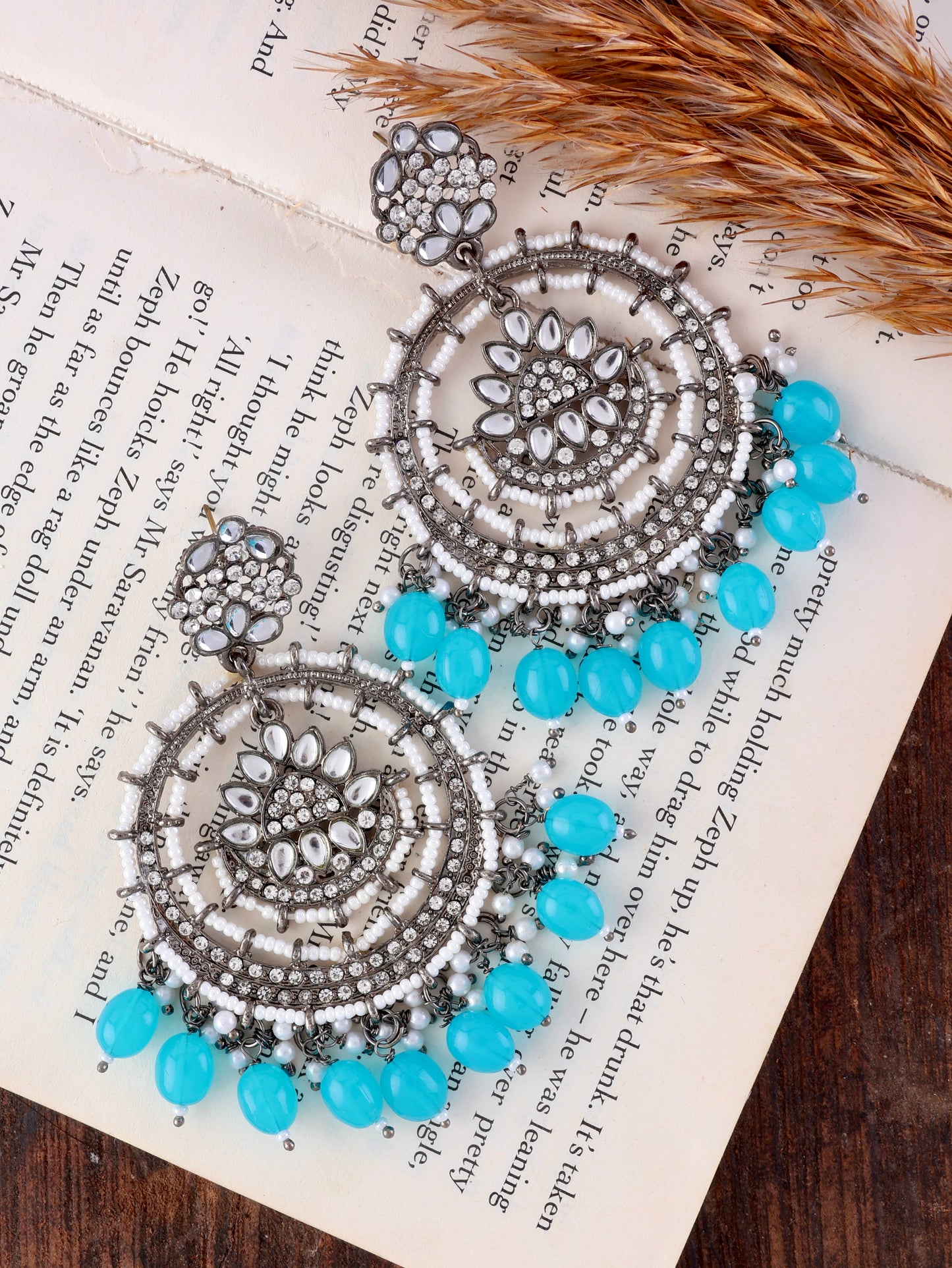 Ocean Myraa Zircone Chandbali