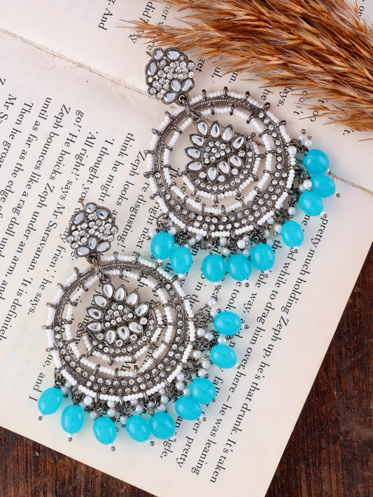 Ocean Myraa Zircone Chandbali