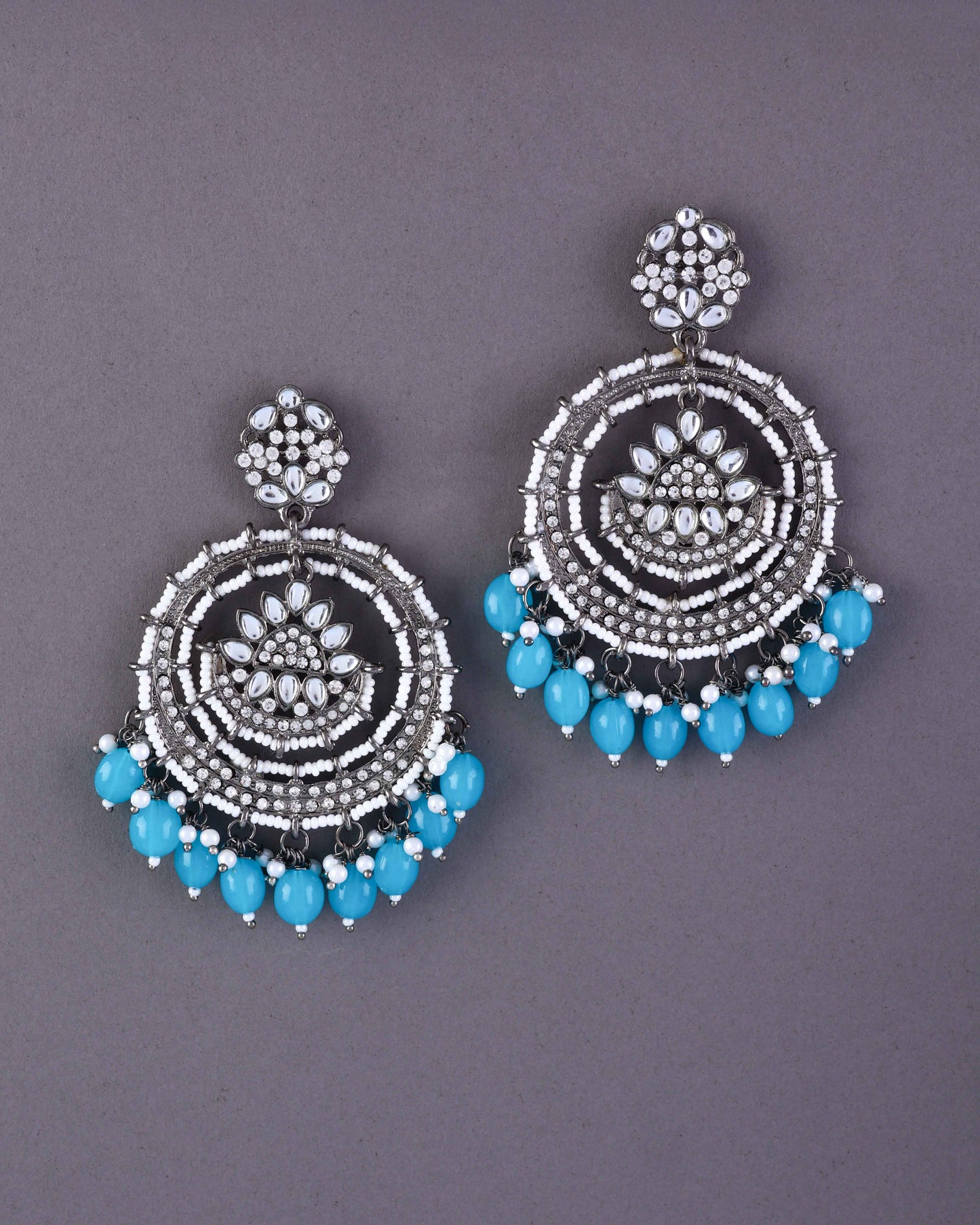 Ocean Myraa Zircone Chandbali