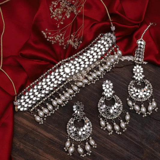 Pearl Zyan Mirror Set