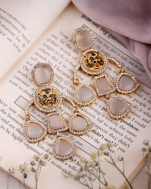 Ivory Sabya Designer Earring